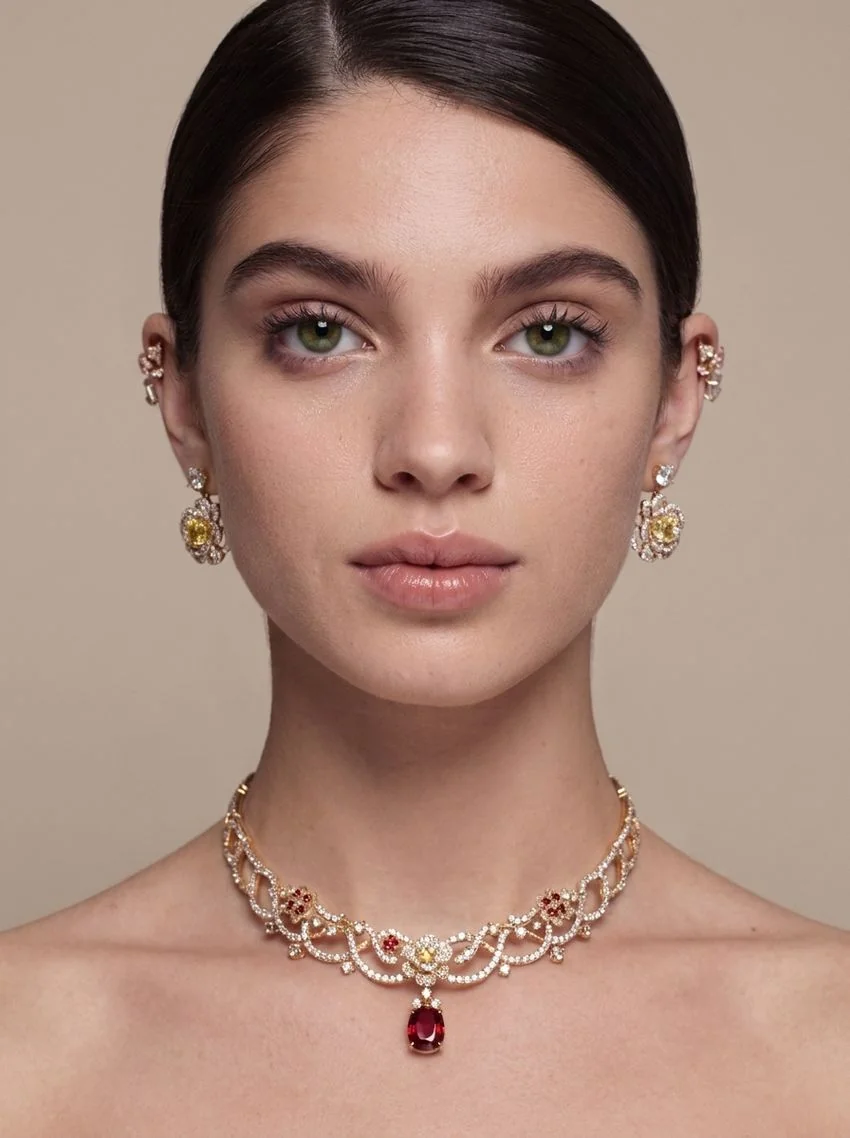 AI-generated image of digital model Alice, digital model at SSIPPI.AI