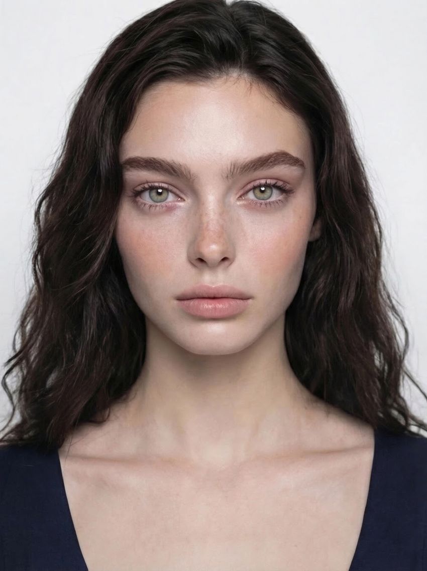 AI-generated image of digital model Alla
