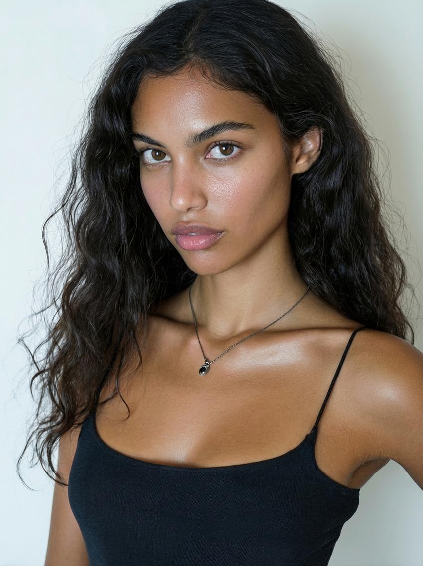 AI-generated image of digital model Anika, photo 5