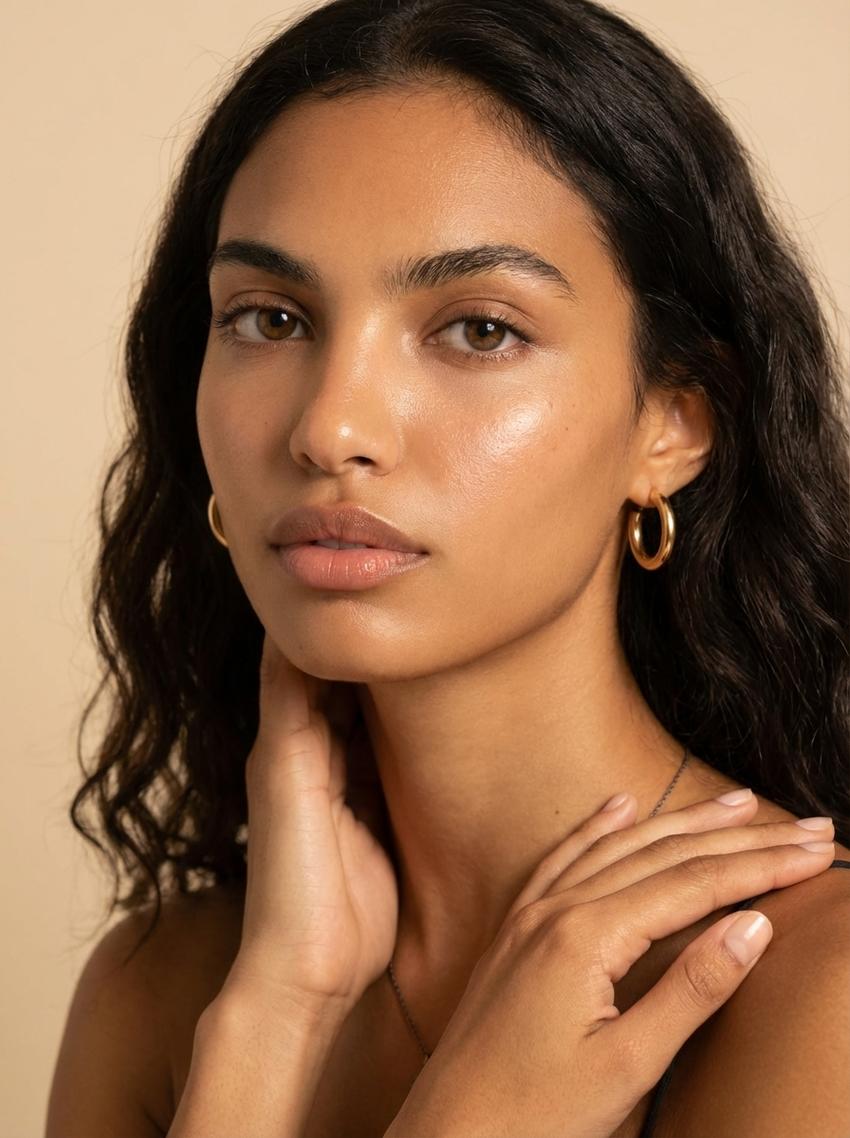 AI-generated image of digital model Anika