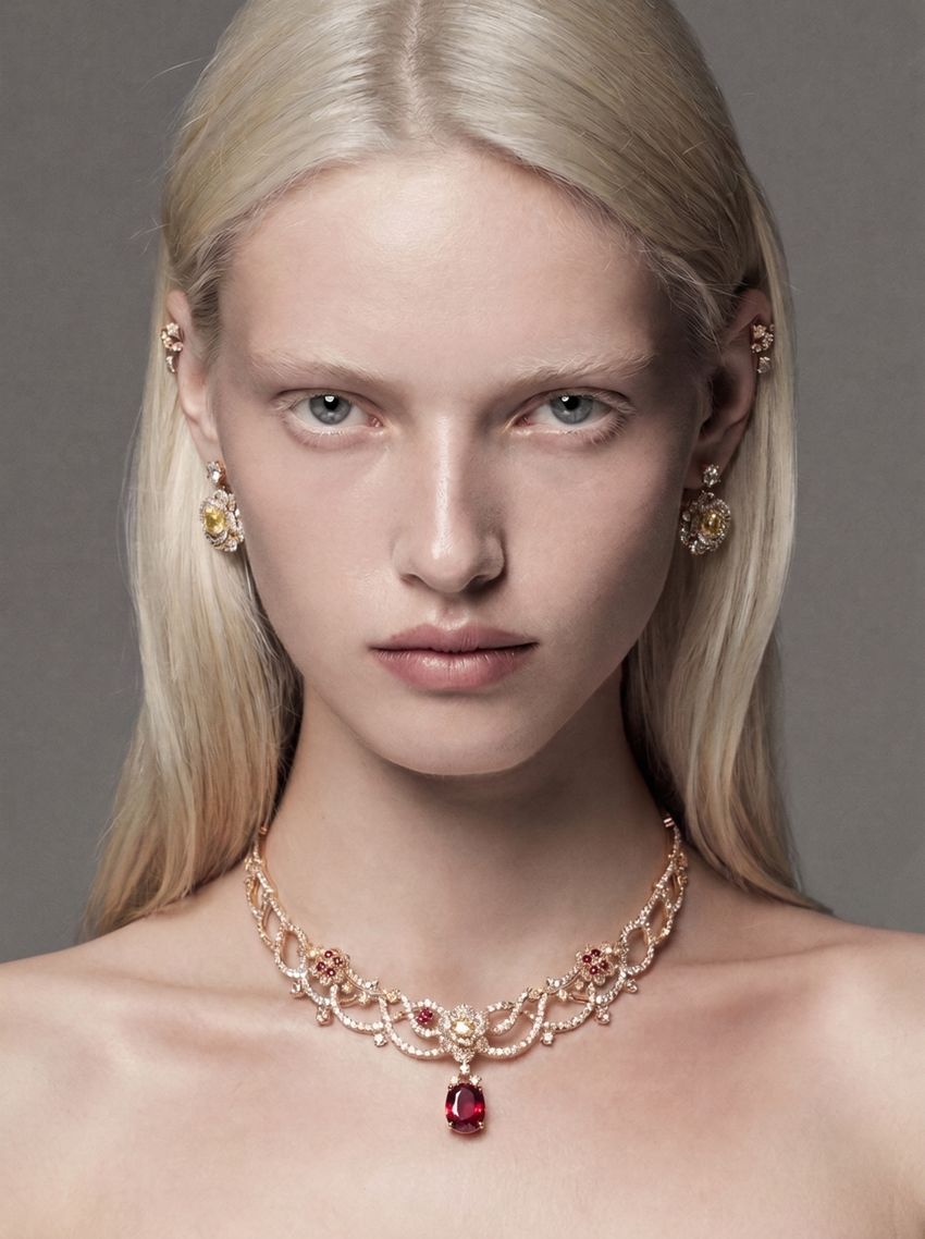 AI-generated image of digital model Astrid