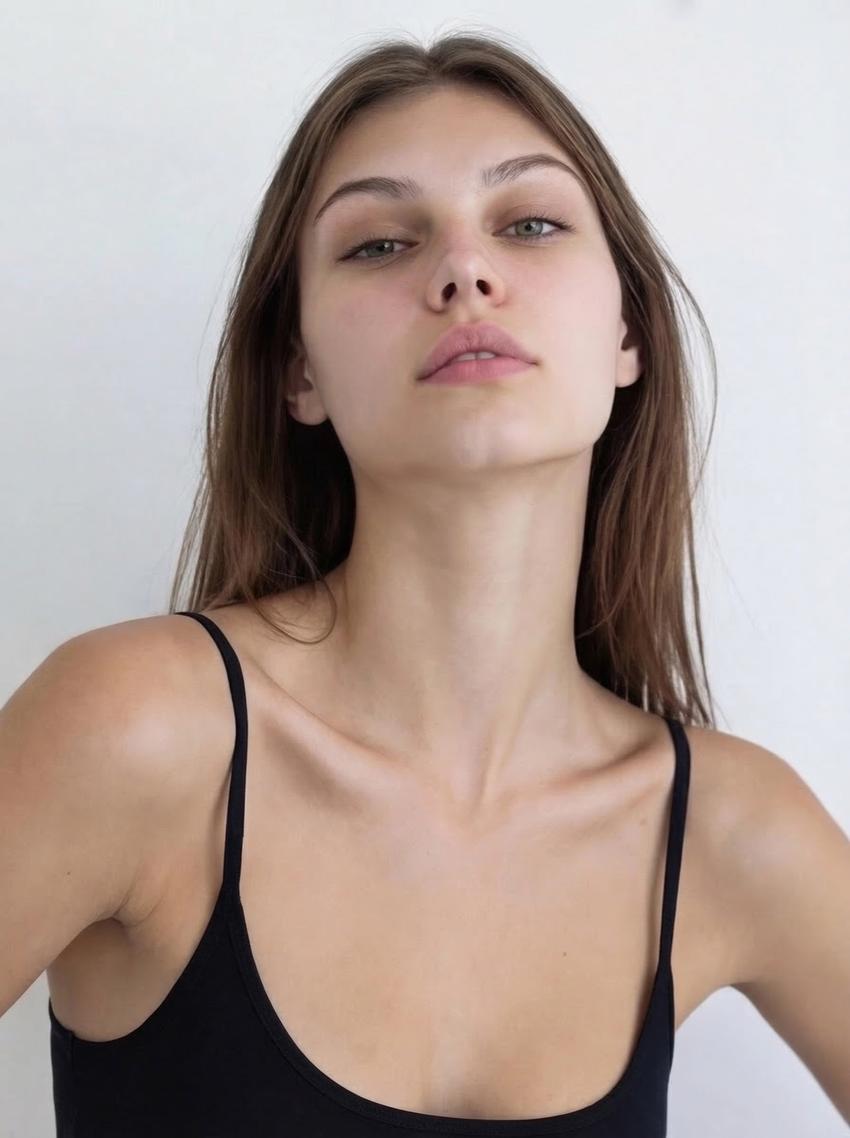 AI-generated image of digital model Bella, photo 2
