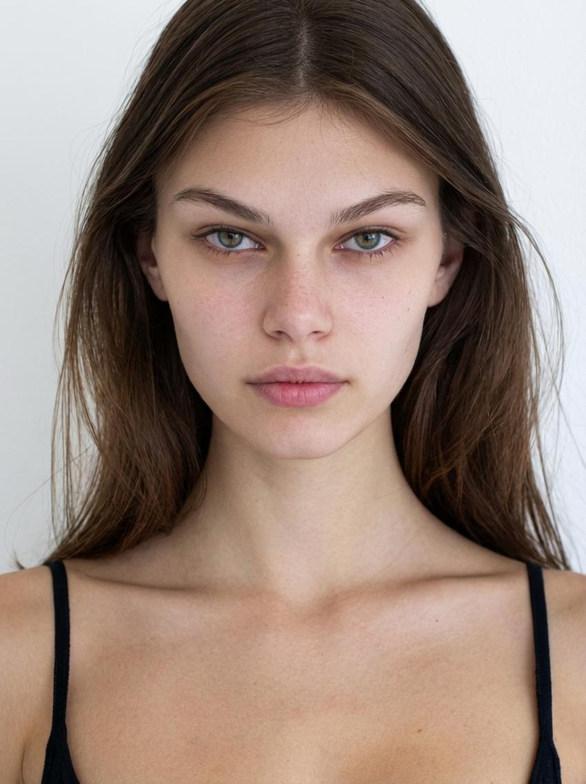 AI-generated image of digital model Bella