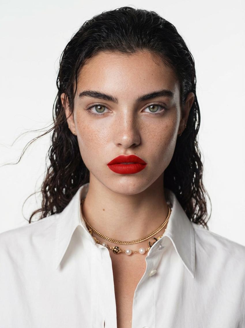 AI-generated image of digital model Elle, photo 2