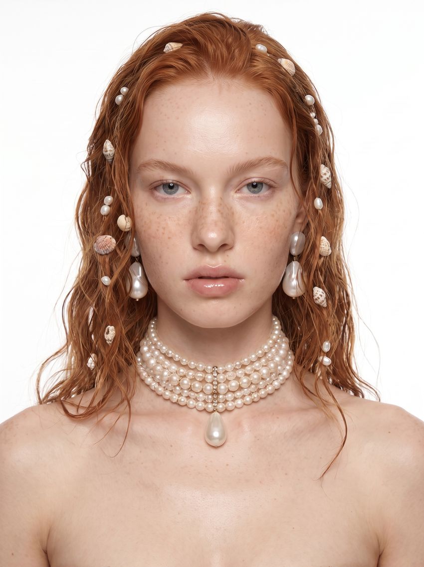 AI-generated image of digital model Freya, photo 3