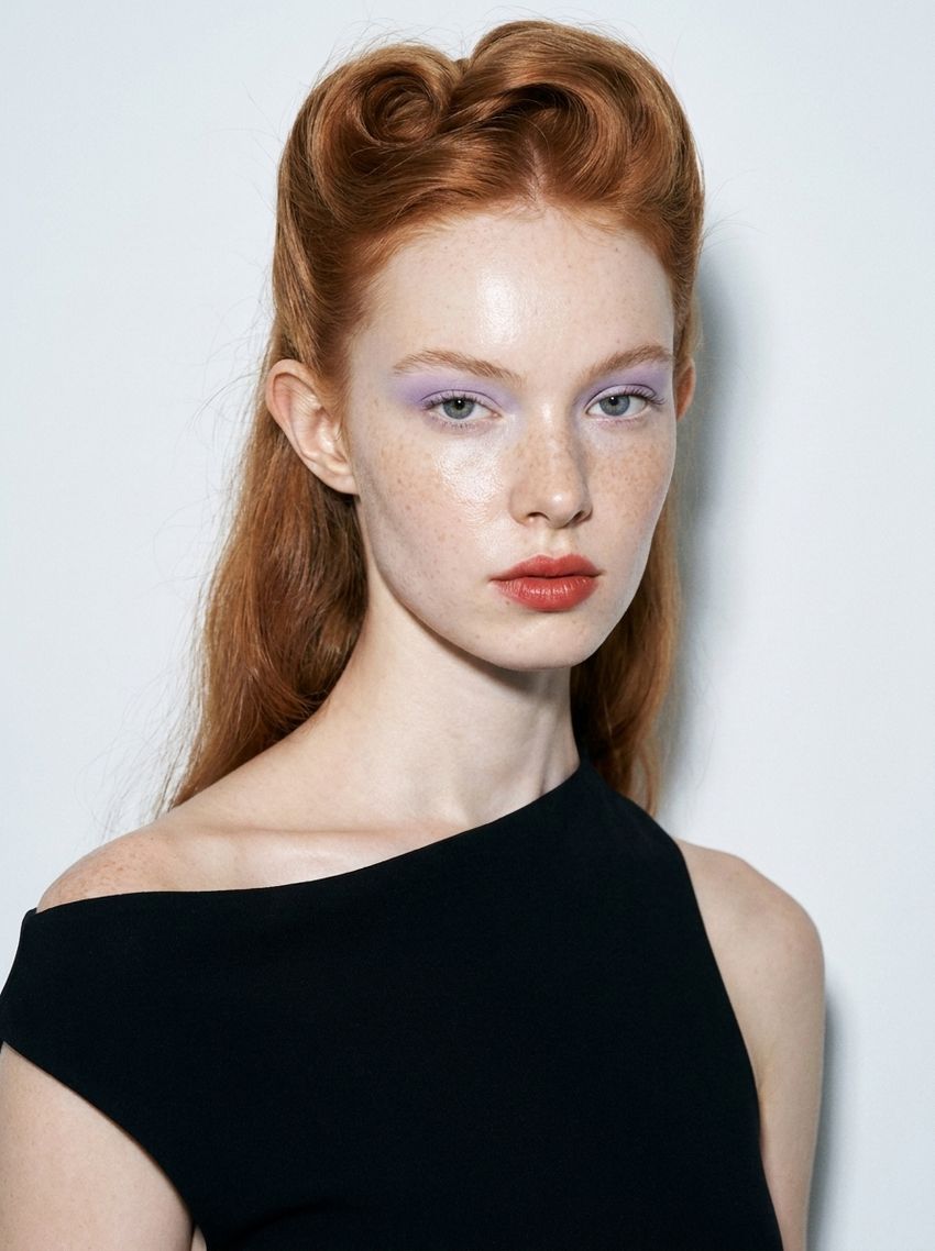 AI-generated image of digital model Freya, photo 4