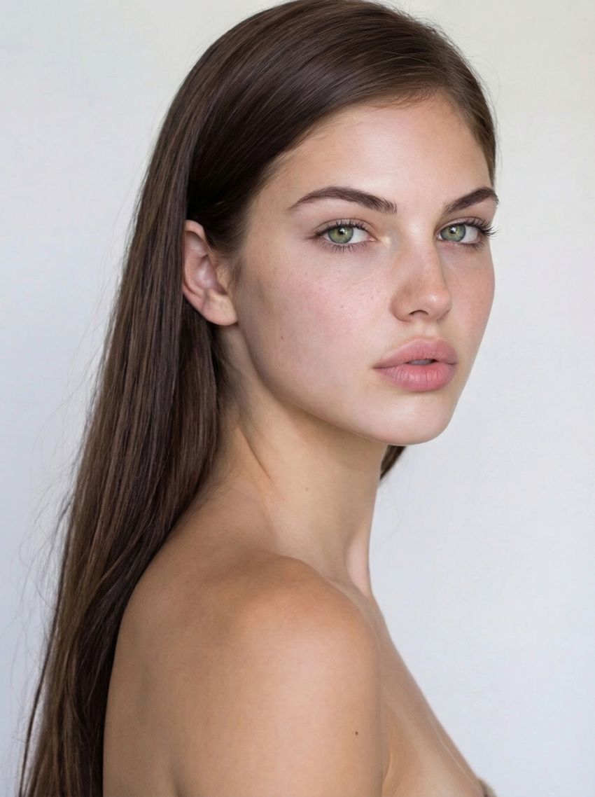 AI-generated image of digital model Giulia, photo 1