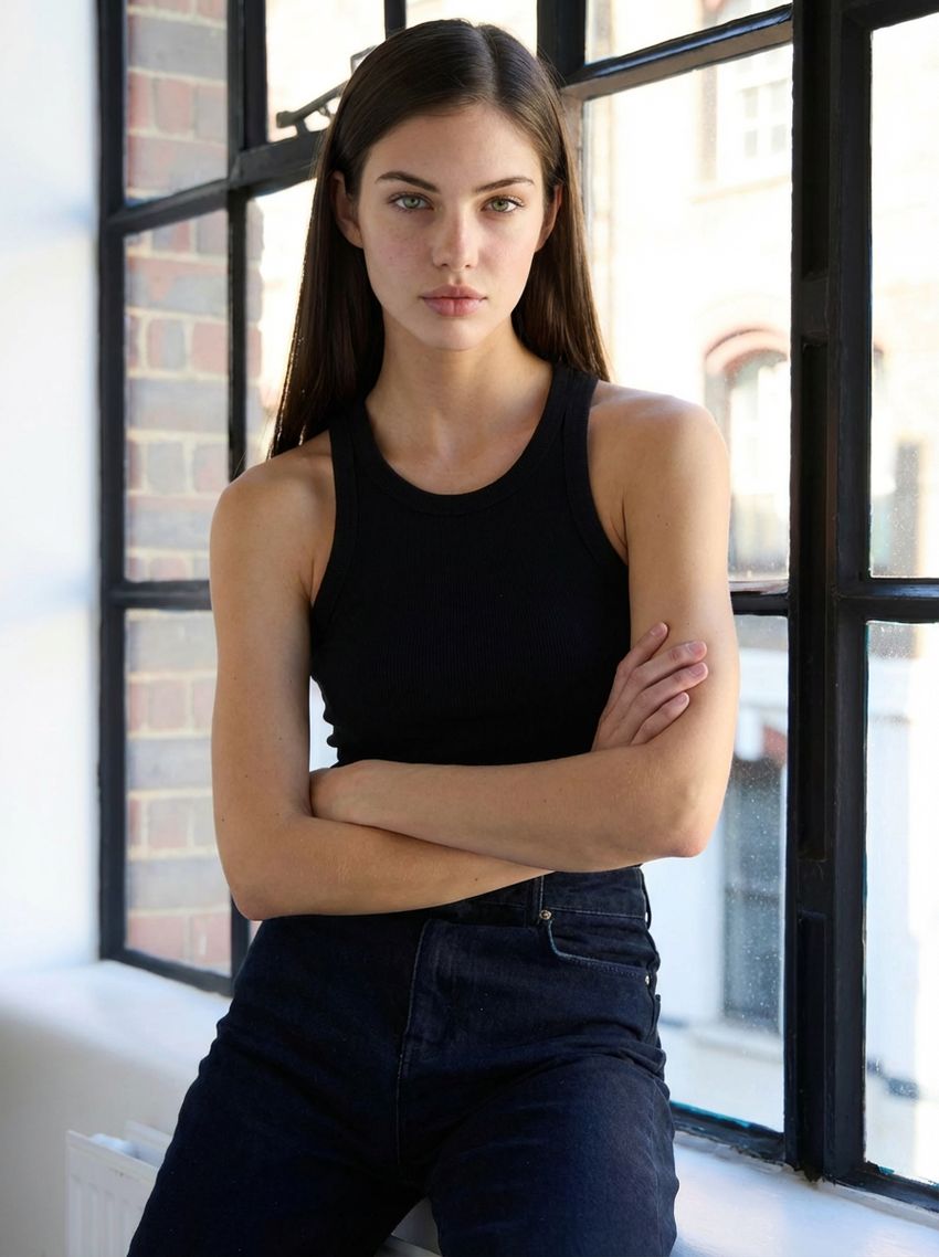 AI-generated image of digital model Giulia, photo 11
