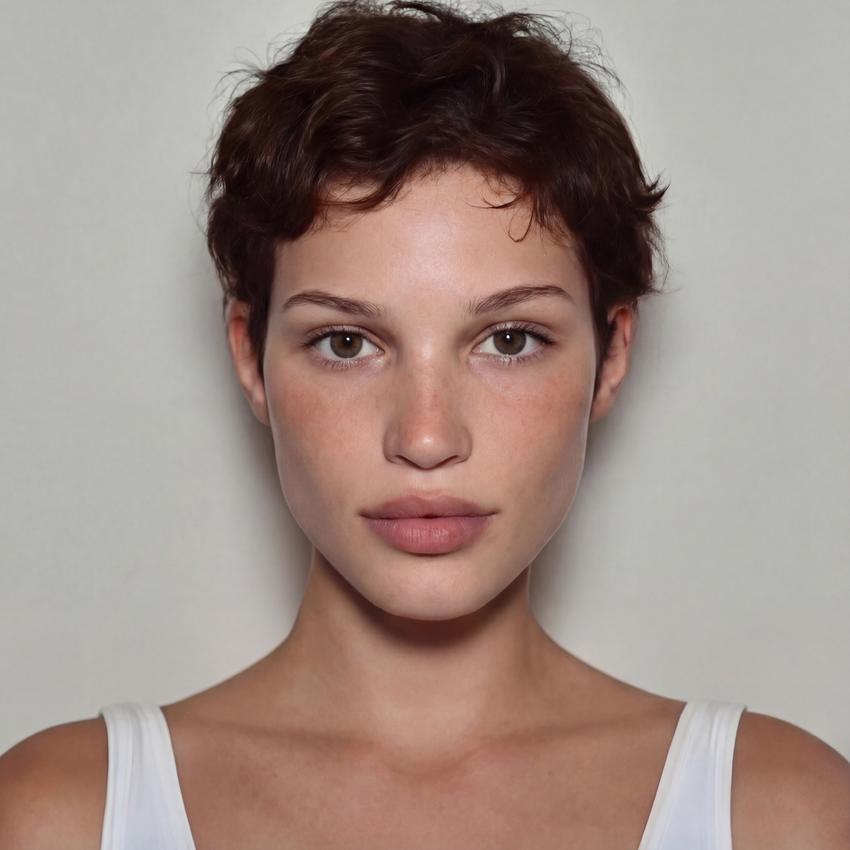 AI-generated image of digital model Ines, photo 3