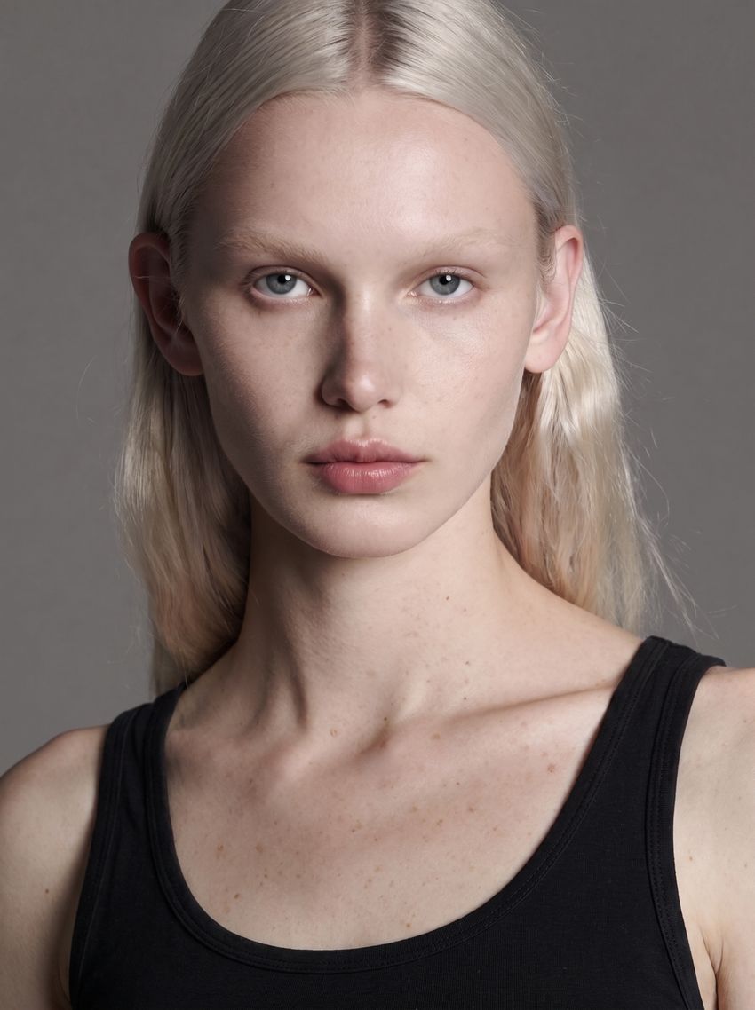 AI-generated image of digital model Ingrid, photo 3