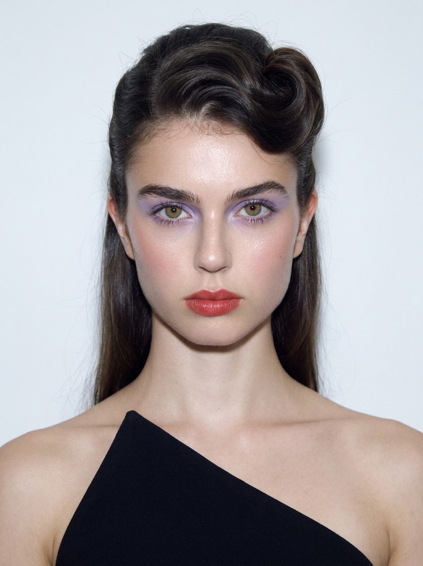 AI-generated image of digital model Karina, photo 6
