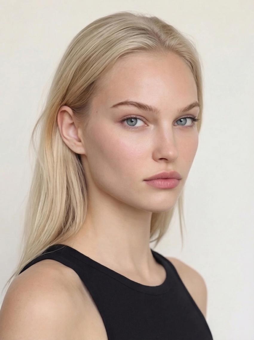AI-generated image of digital model Kira, photo 8