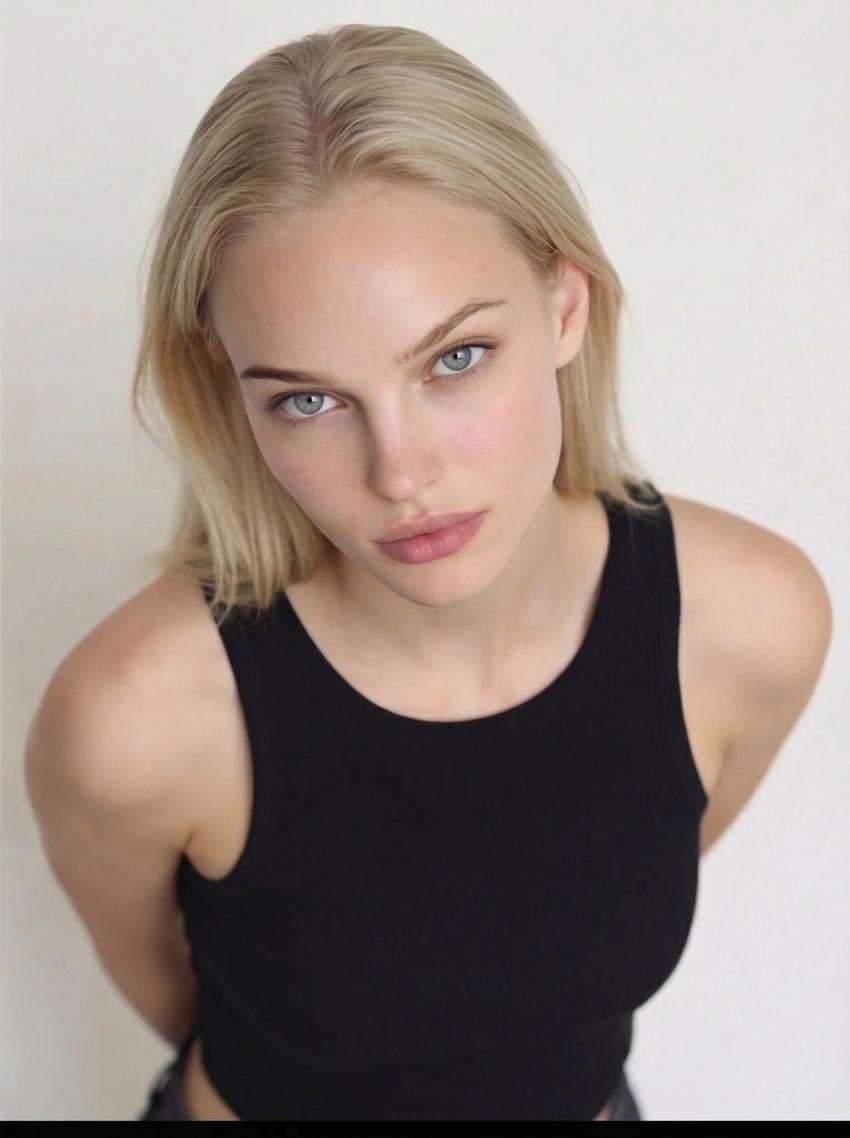 AI-generated image of digital model Kira, photo 12