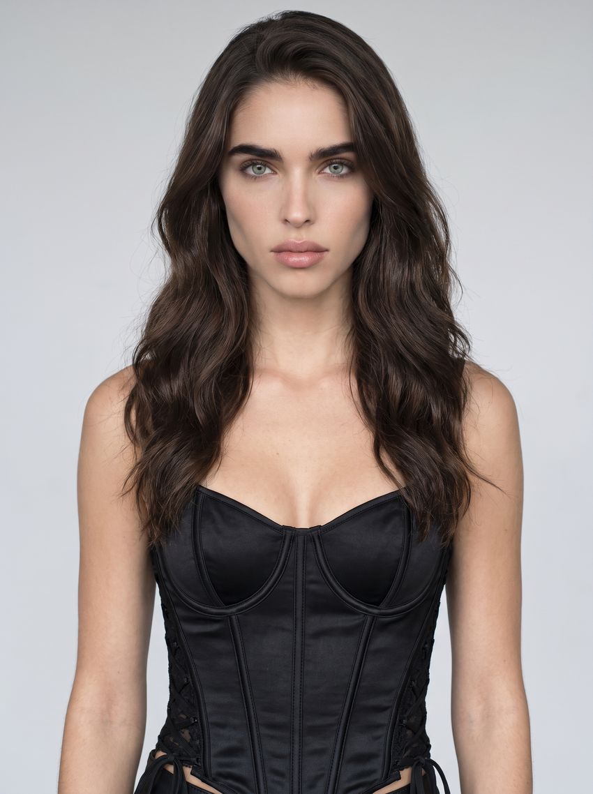 AI-generated image of digital model Leia, photo 8