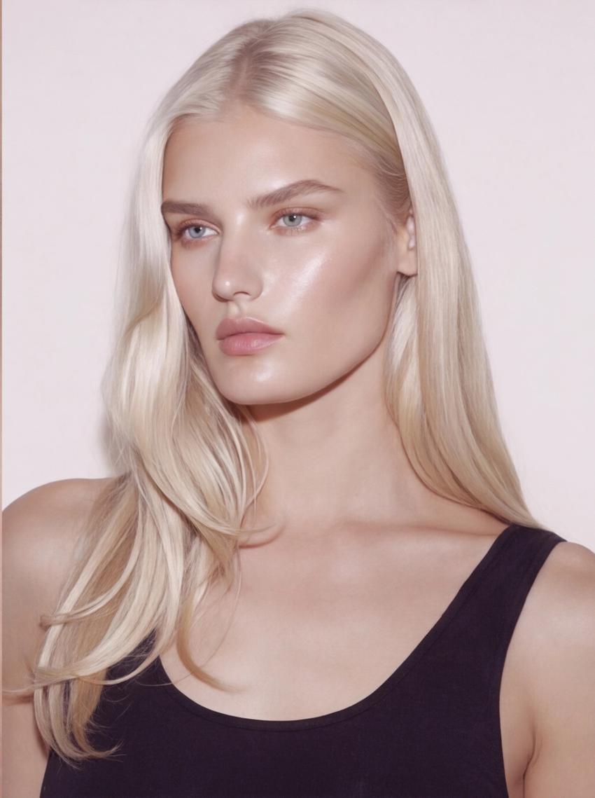 AI-generated image of digital model Liv, photo 2
