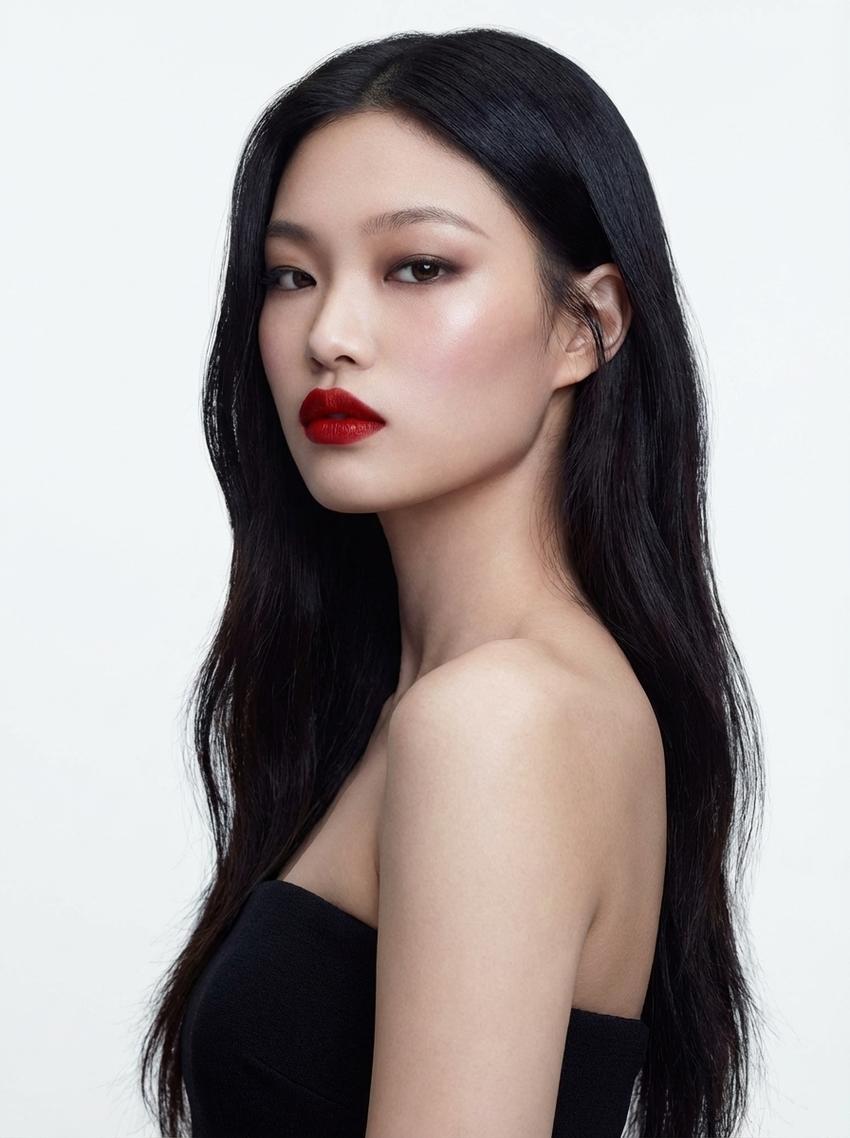 AI-generated image of digital model Lyra, photo 1