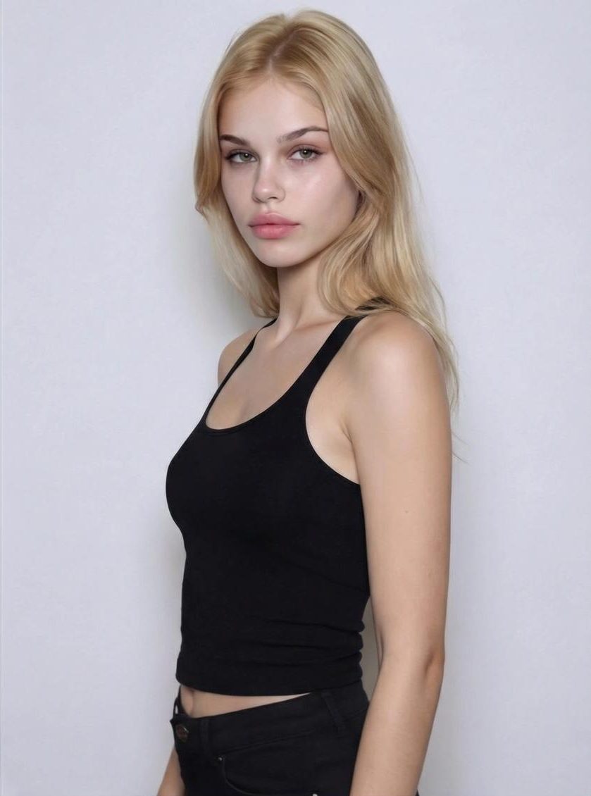AI-generated image of digital model Maya, photo 6