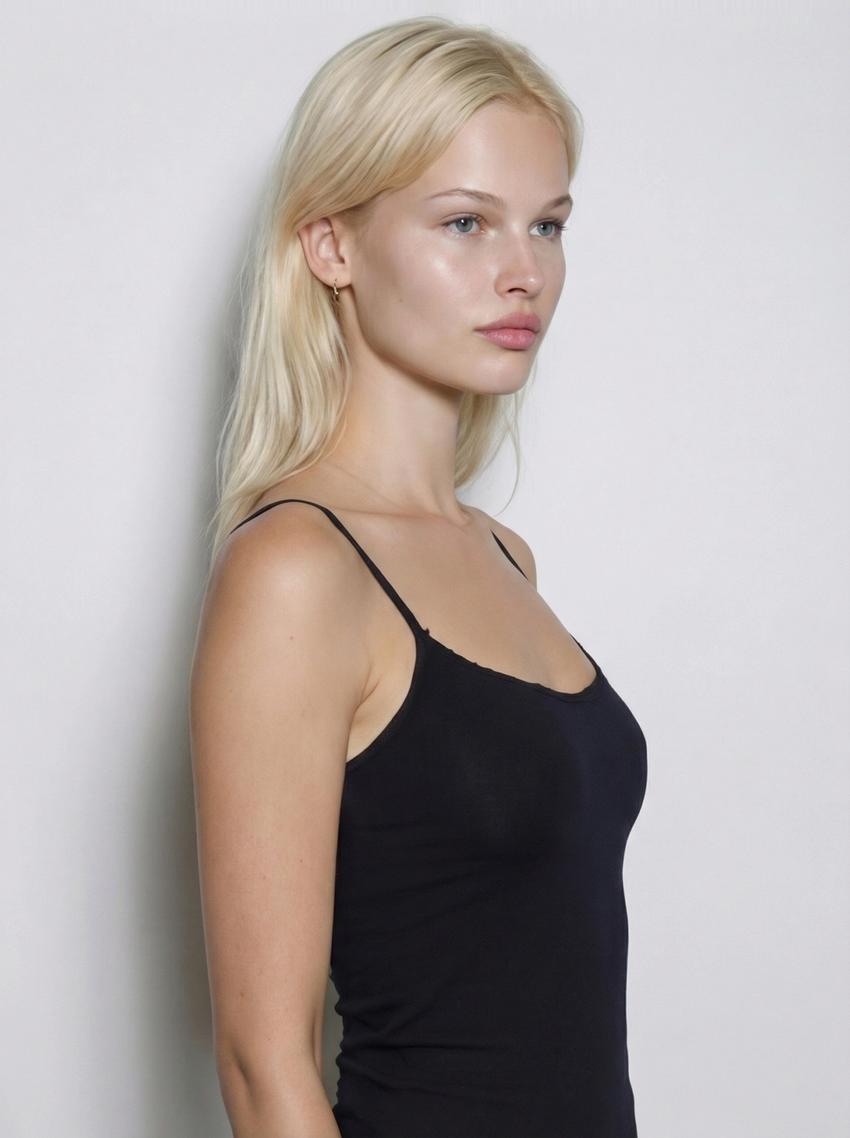 AI-generated image of digital model Mia, photo 6
