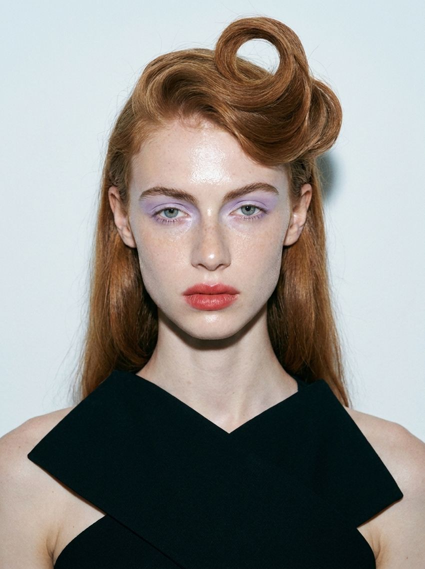 AI-generated image of digital model Odette, photo 2