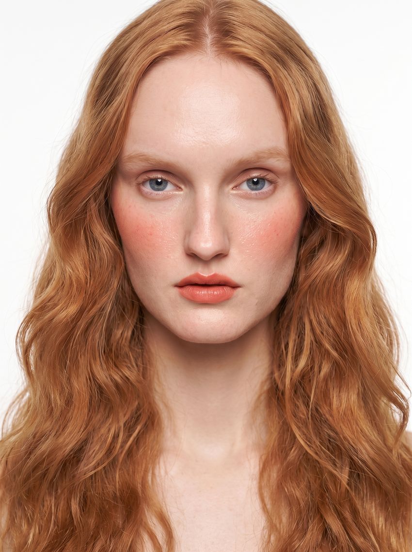AI-generated image of digital model Rosalie