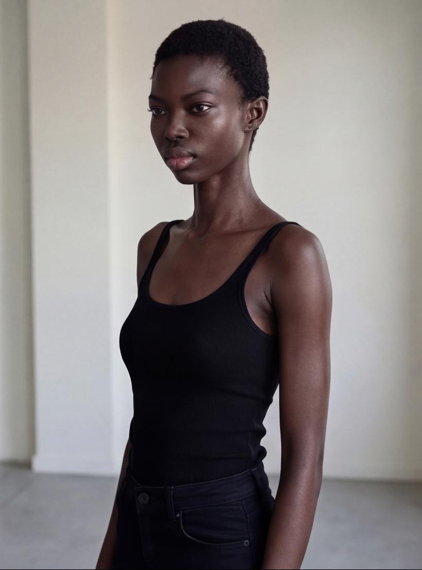 AI-generated image of digital model Sera, photo 10