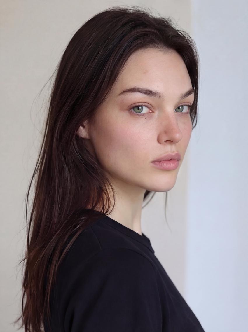 AI-generated image of digital model Vale, photo 4