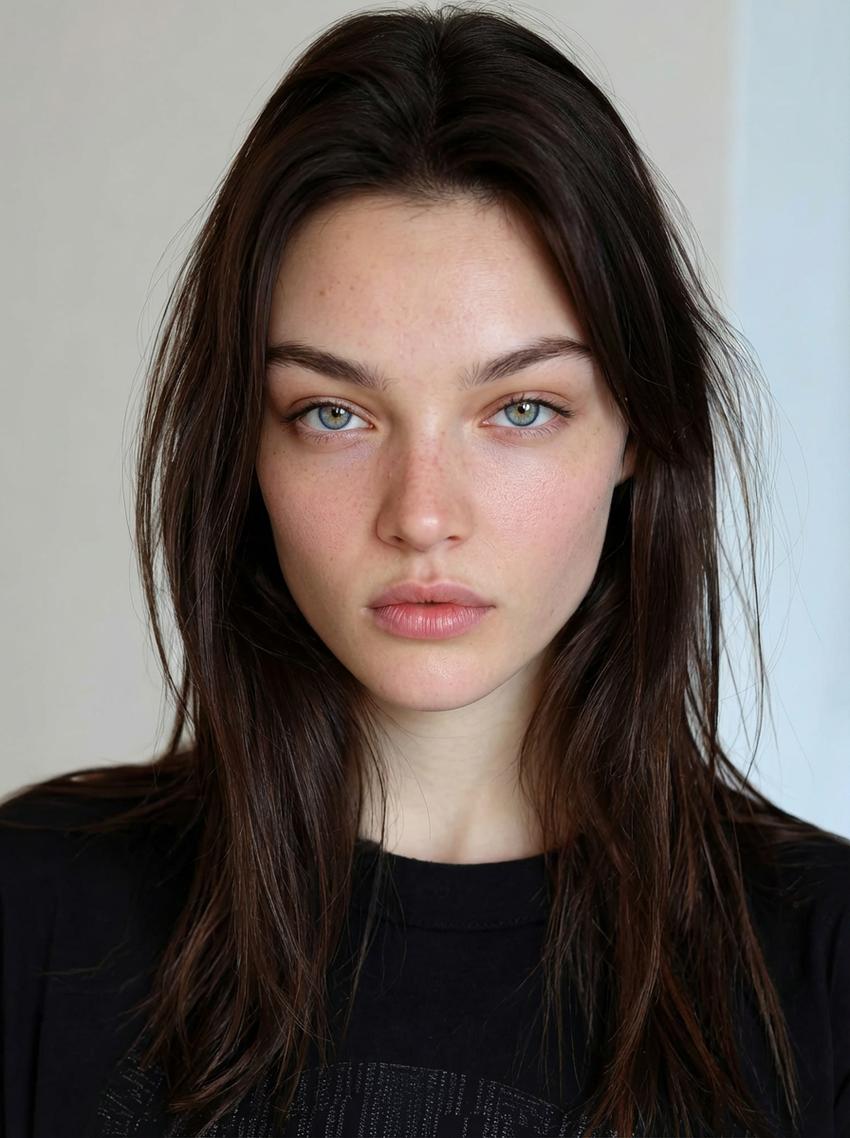 AI-generated image of digital model Vale, photo 8