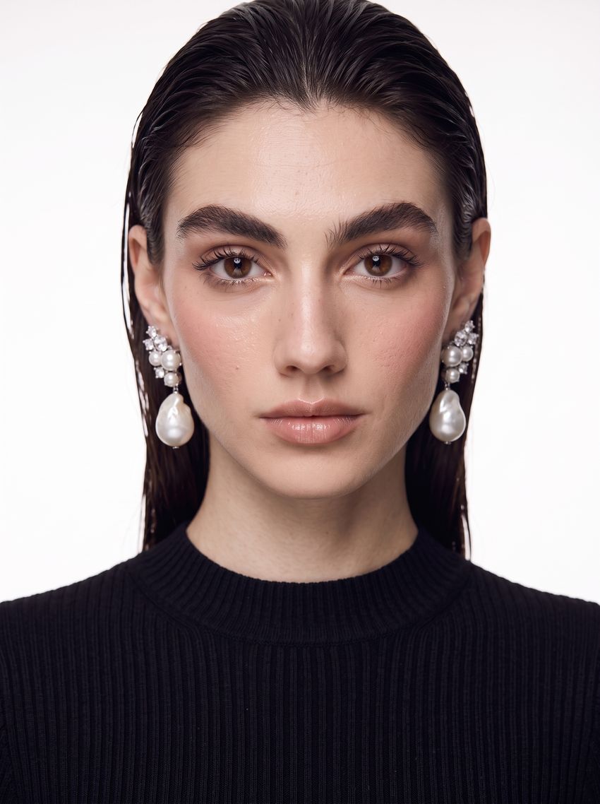 AI-generated image of digital model Vittoria