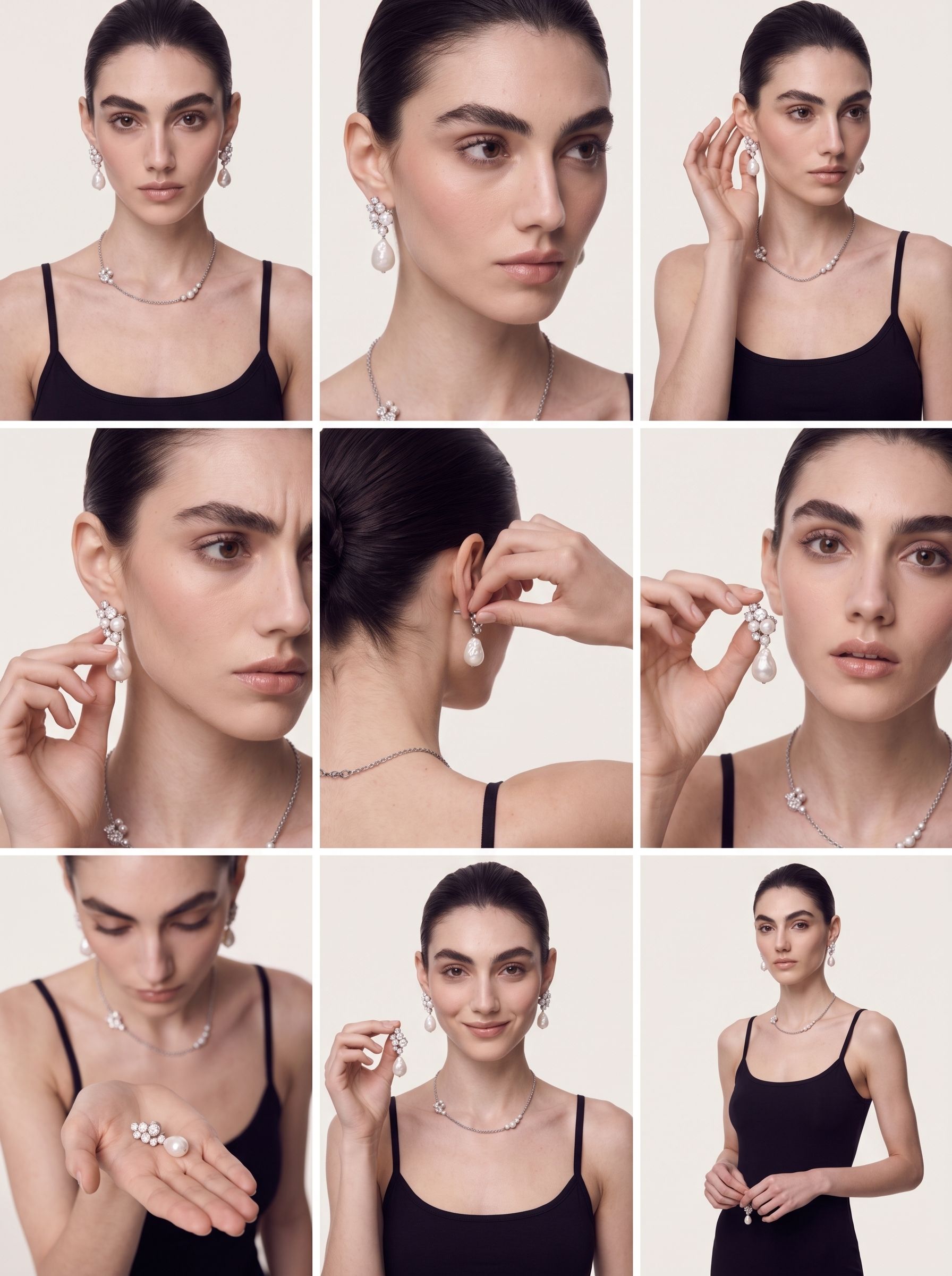 AI-generated image of digital model Vittoria, photo 14